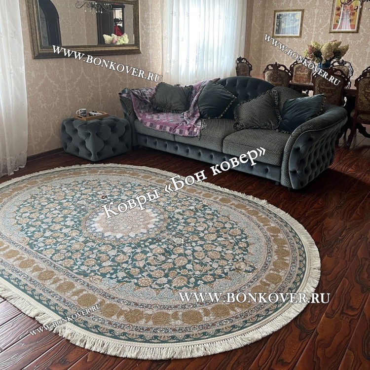 Иранский Овальный Ковер Для Гостиной Арт 30245