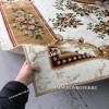 РОССИЙСКИЙ ЖАККАРДОВЫЙ КОВЕР БЕЖЕВЫЙ МЕДАЛЬОН