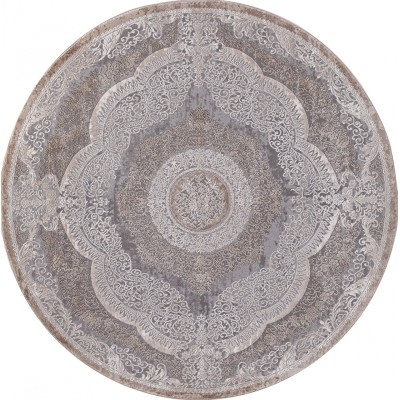 Ковер Armina 03880C GREY / BROWN Круг